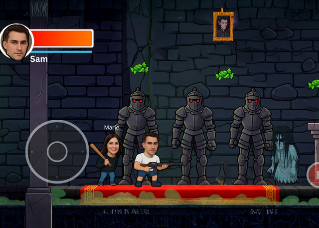 Sam & Marie: Escaping the Dracula - Hover