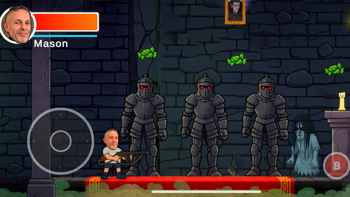 Dracula Castle custom video game by Muksun Games — personalized horror adventure with vampires, castles, and dark fantasy settings.