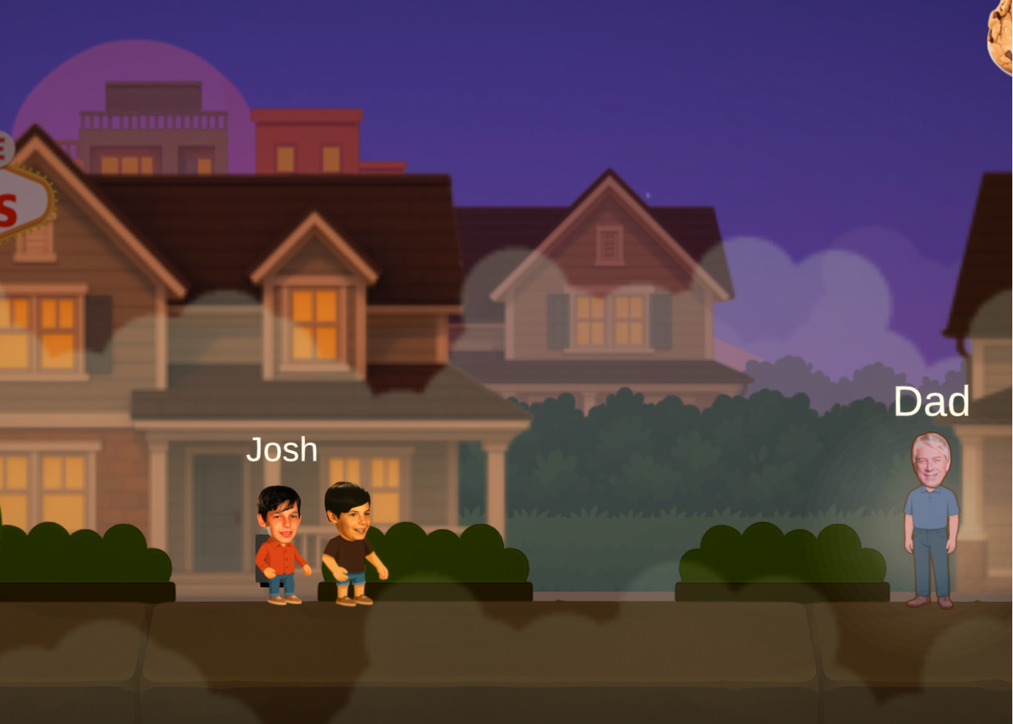 A nostalgic custom video game about las vegas 80s 90s. Turn Your memories into. custom video game. Personalized video game gift for boyfriend & husband. A Unique gift for a gamer. Custom 2D platformer video game created as a birthday gift for brother. Order your custom game now, $99.