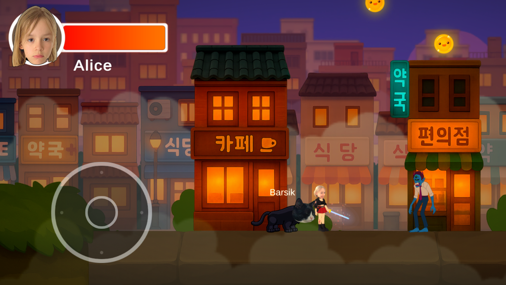 Single level 2D Platformer