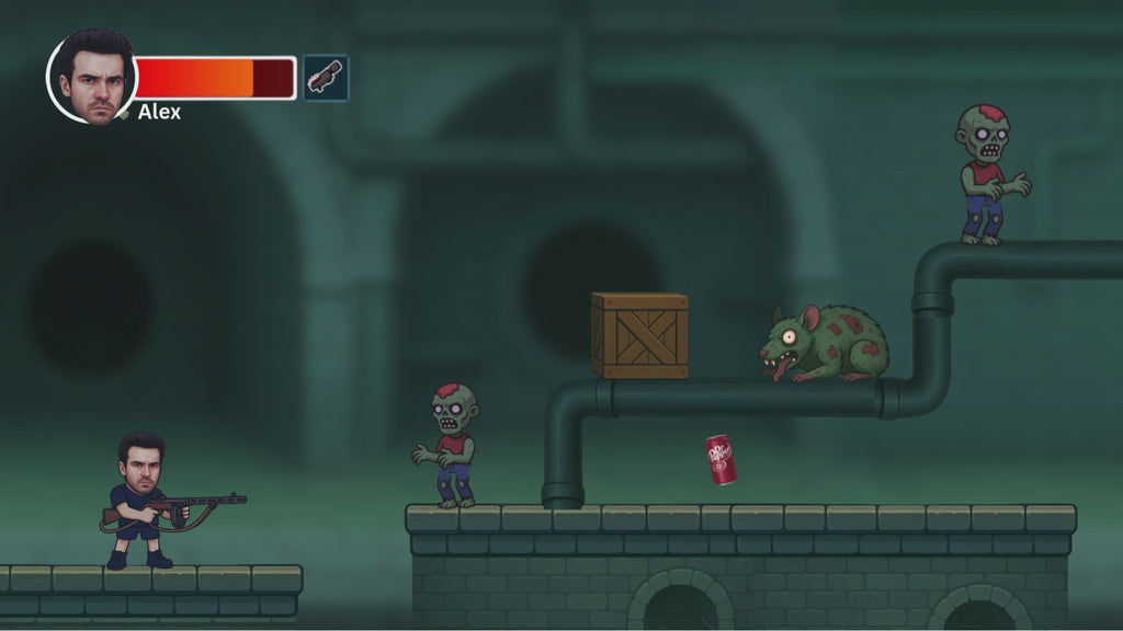 Single level 2D Platformer